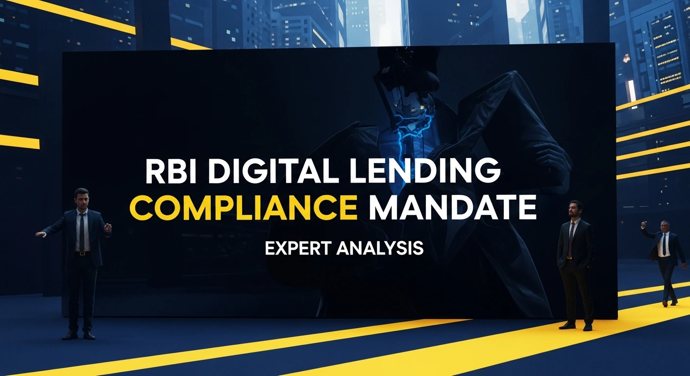 RBI Digital Lending Compliance Mandate — visual summary for Growing Bharat article
