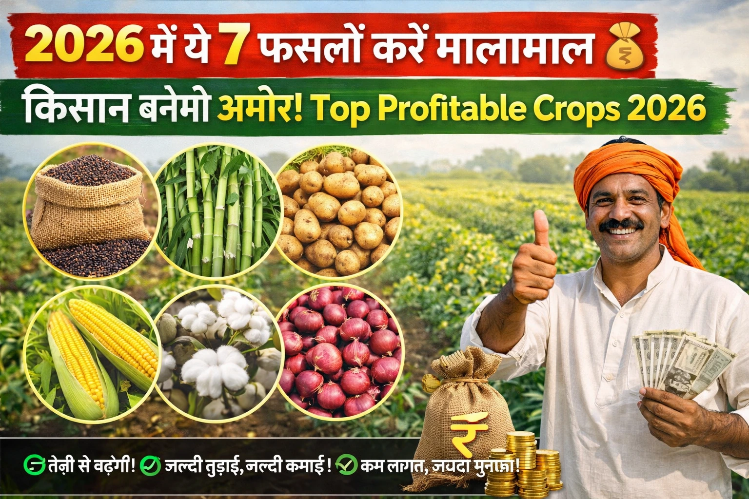 2026 profitable crops india farming high profit crops hindi